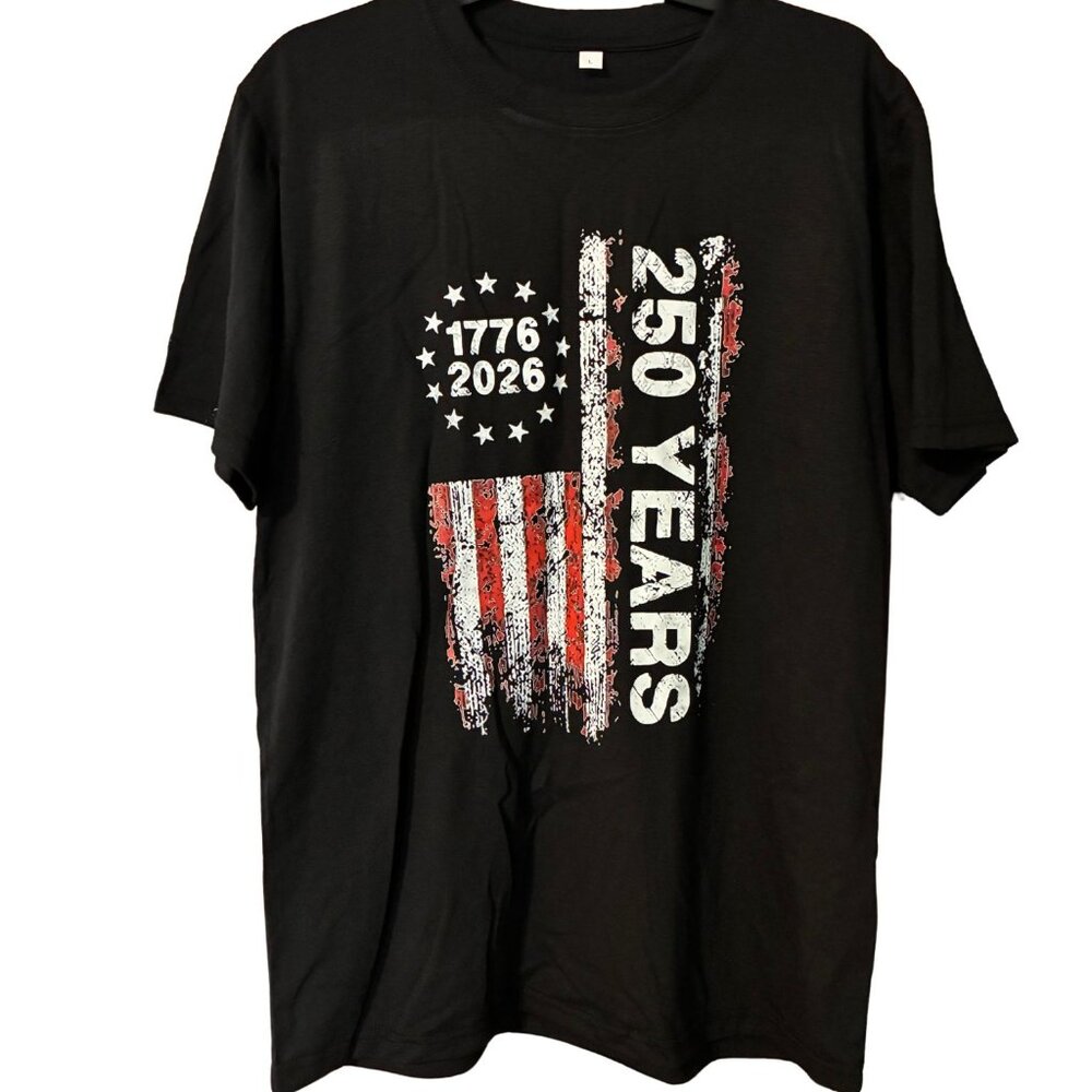 America 250th Anniversary T-Shirt NEW